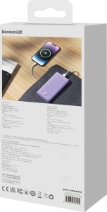 Powerbank Baseus Airpow 10000mAh Fioletowy 9