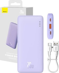 Powerbank Baseus Airpow 10000mAh Fioletowy 10