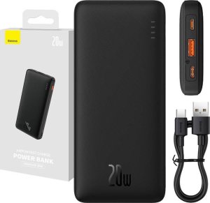 Powerbank Baseus Airpow 10000mAh Czarny 10