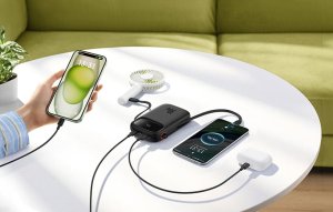 Powerbank Baseus Powerbank Baseus QPow 2 10000mAh 30W 2xUSB-C (fioletowy) 12