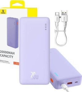Powerbank Baseus Powerbank Airpow 20000mAh 20W (fioletowy) 7