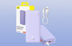 Powerbank Baseus Powerbank Airpow 20000mAh 20W (fioletowy) 8