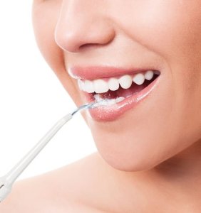 Irygator Home Life Irygator dentystyczny Water Genius bezprzewodowy pomarańczowy 3