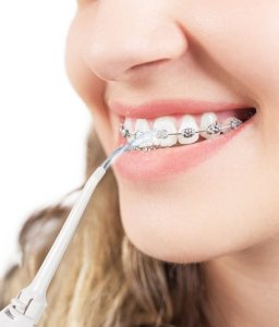 Irygator Home Life Irygator dentystyczny Water Genius bezprzewodowy pomarańczowy 5