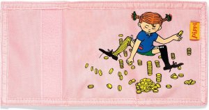 Pippi Różowy Portfel dla dzieci Pippi Pończoszanka 2