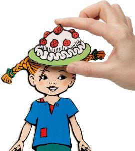 Pippi Lalka Magnetyczna z ubrankami Pippi Langstrumpf 3