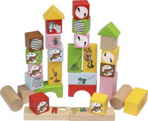 Pippi Klocki drewniane 30 szt Pippi 1