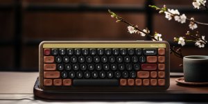 Klawiatura Akko AKKO MU01 Autumn Gaming Tastatur, RGB - 65%, Rosewood-Switches, ISO 10