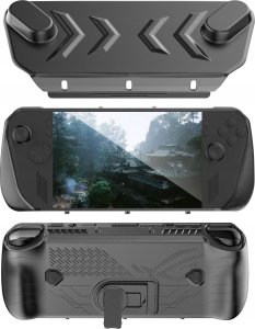 JYS Zestaw 5w1 Futerał Etui Przód Tył Osłona LCD Osłony Pady do Asus ROG Ally X JYS-RAX010 (SB9326) 3