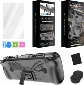 JYS Zestaw 4w1 Futerał Etui Osłona LCD Osłony Pady do Asus ROG Ally X JYS-RAX009 (SB9325) 3