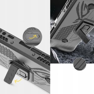 JYS Zestaw 4w1 Futerał Etui Osłona LCD Osłony Pady do Asus ROG Ally X JYS-RAX009 (SB9325) 6