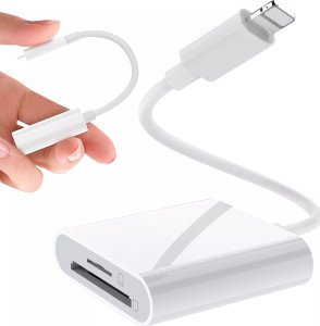 Alogy Czytnik kart pamięci Alogy SD Micro Card Reader do iPhone iPad adapter przejściówka Lightning 14