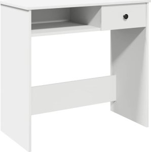 Biurko vidaXL Białe 80 cm x 40 cm 2