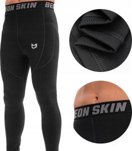 Beon Spodnie termoaktywne męskie Beon Skin Pro Quantum Black XXL 1