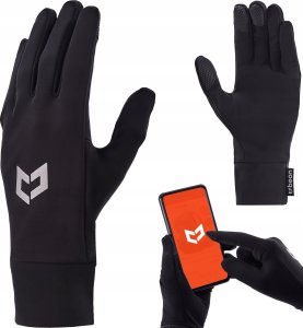 Beon Rękawiczki zimowe do biegania Beon WG3046 Quantum Black L/XL 1