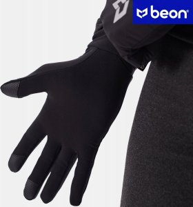 Beon Rękawiczki zimowe do biegania Beon WG3046 Quantum Black L/XL 2