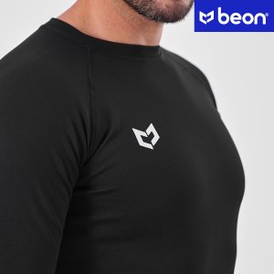 Beon Koszulka termoaktywna męska Beon Skin Flare Quantum Black XL 9