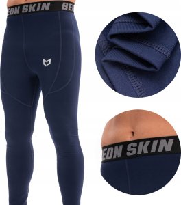 Beon Spodnie termoaktywne męskie Beon Skin Pro Ceramic Blue L 1