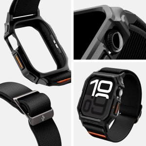 Spigen SPIGEN LITE FIT ”PRO” APPLE WATCH 10 (42 MM) MATTE BLACK 13