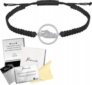 Radziszewska Jewellery Bransoleta Męska Bolid Formuła 1 Ferrari Srebro 925 Prezent GRAWER GRATIS 1