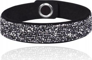 Radziszewska Jewellery Bransoletka Alcantara Srebrna Kryształy Prezent na Dzień Kobiet ŻYCZENIA 1