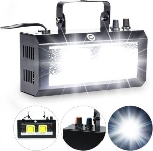 LIGHT4ME LIGHT4ME STROBE 40W stroboskop imprezowy dyskotekowy białe światło efekt świetlny LED 3