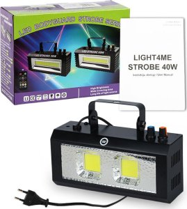LIGHT4ME LIGHT4ME STROBE 40W stroboskop imprezowy dyskotekowy białe światło efekt świetlny LED 5