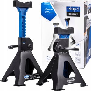 Scheppach Kobyłki podstawki podpory samochodowe 3t (hmin 295mm, hmax 425mm) (kpl. 2szt.) 1