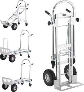 Vevor Aluminiowy składany wózek ręczny 4 w 1 o udźwigu 454 kg 1