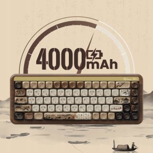 Klawiatura Akko MU01 Mountain Seclusion Gaming klawiatura, RGB - 65% Rosewood-Switches 11