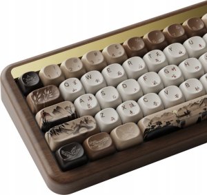 Klawiatura Akko MU01 Mountain Seclusion Gaming klawiatura, RGB - 65% Rosewood-Switches 5
