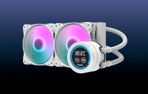 Chłodzenie wodne Darkflash DN-D240 Białe 3