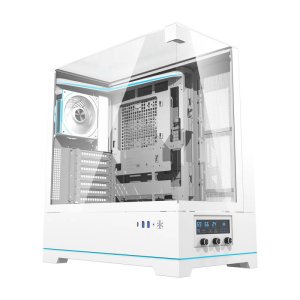 Obudowa Darkflash DY450 PRO ARGB biała 1