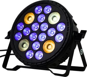 LIGHT4ME LIGHT4ME MULTIPAR 416 RGB-UV+WW/CW reflektor sceniczny oświetlenie LED na imprezę dekoracja światłem pilot 3