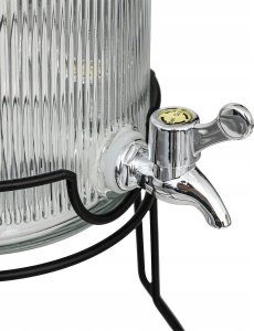 Secret de Gourmet Dozownik do napojów 4 l + 4 szklanki 450 ml 5