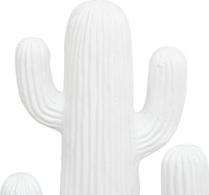 Atmosphera Figurka dekoracyjna kaktus biały RODRIGO, 38 cm 2