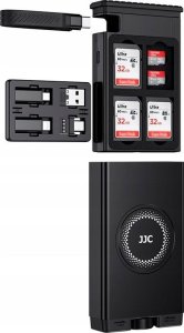 JJC Etui + Czytnik Kart SD MicroSD TF na USB TYPE-C USB-C 3.1 MicroUSB 300 MB/s / MFCC-1 1