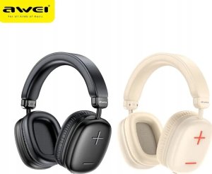 Słuchawki Awei AWEI AT6 Bluetooth On-Ear Headphones Beige/Off-White 2