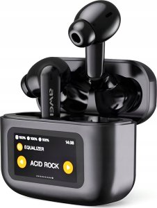 Słuchawki Awei AWEI Bluetooth 5.4 T56 ANC TWS headphones + docking station black/black 1