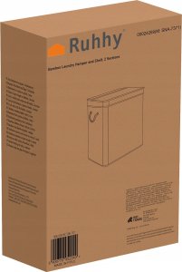 Ruhhy Kosz bambusowy na pranie - dwukomorowy Ruhhy 24269 3