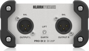 Klark Teknik DI 20P DI-box pasywny stereo 1