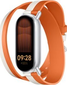 Xiaomi Xiaomi Dual-tone Leather Strap | 140–180mm | White and Orange | Calf Leather, PU (inside) 1