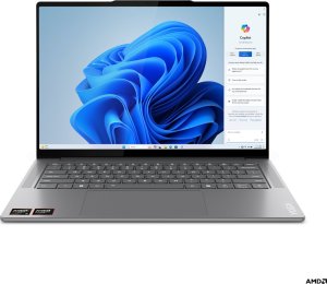 Laptop Lenovo Lenovo Yoga Pro 7 14ASP9 | Luna Grey | 14.5 " | OLED | 2.8K | 2880 x 1800 pixels | Glossy | AMD Ryzen AI 9 | 365 | 32 GB | Soldered LPDDR5x | Solid-state drive capacity 1000 GB | AMD Radeon 880M Graphics | Windows 11 Home | 802.11ax | Blueto 1