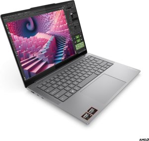 Laptop Lenovo Lenovo Yoga Pro 7 14ASP9 | Luna Grey | 14.5 " | OLED | 2.8K | 2880 x 1800 pixels | Glossy | AMD Ryzen AI 9 | 365 | 32 GB | Soldered LPDDR5x | Solid-state drive capacity 1000 GB | AMD Radeon 880M Graphics | Windows 11 Home | 802.11ax | Blueto 2