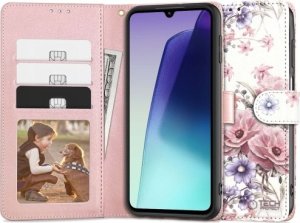 Tech-Protect TECH-PROTECT WALLET XIAOMI REDMI 14C / POCO C75 BLOSSOM FLOWER 1