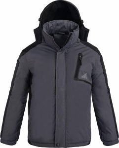 Kurtka męska PROCERA ALPER GRAY - KURTKA OCIEPLANA ALPER GRAY ROZM. 3XL 3