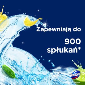Domestos Zawieszka do WC Domestos Power 5 50g Lime (3) 4