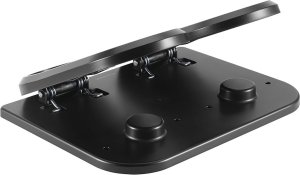 Ultradesk Podstawa ergonomiczna pod nogi, FOOTPODIUM czarny, plastikowy, ULTRADESK 5