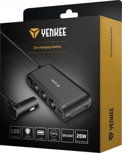 Ładowarka Yenkee YAC 470 car charger adapter       YENKEE 8