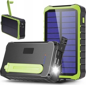 Denver Powerbank solarny Denver PSO-10012 10000mAh z dynamem na korbkę 1